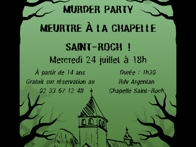 Affiche Murder Party 24.07 - 1