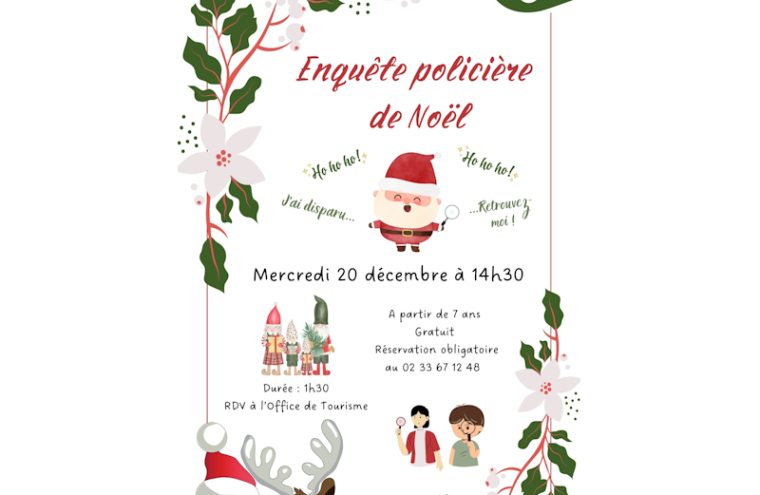 affiche enquete de noel