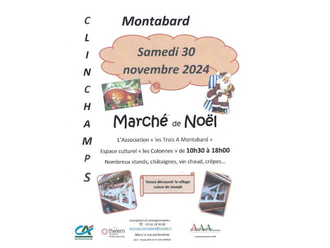 marché de Noël montabard