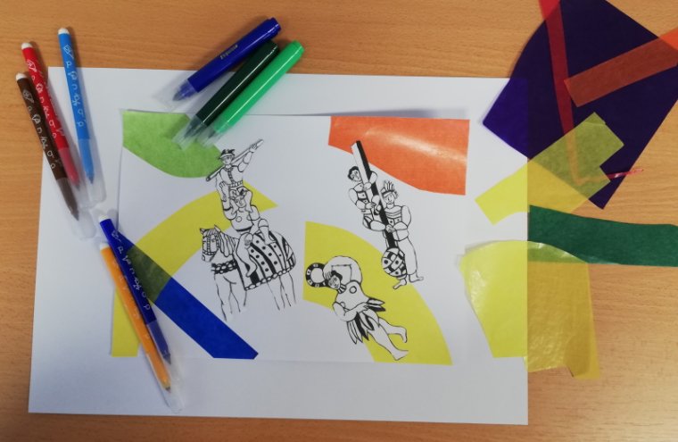 Collages à la manière de Fernand Léger