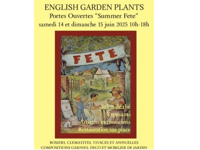 English plant garden