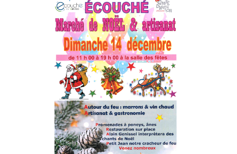 Marché de Noël Ecouché-les-Vallées 2025