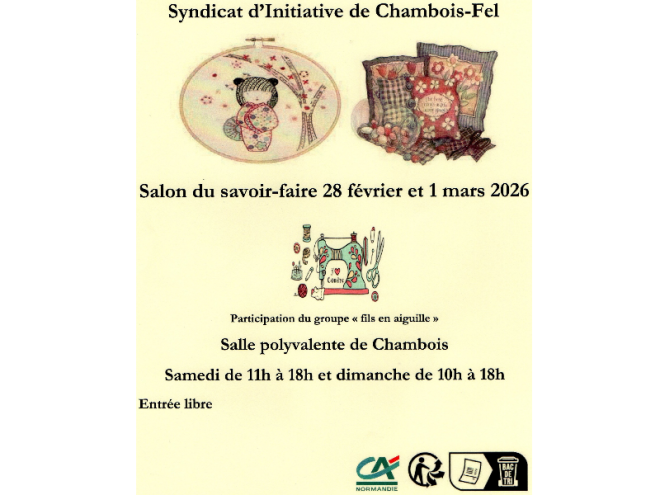 affiche salon savoir faire 6-8