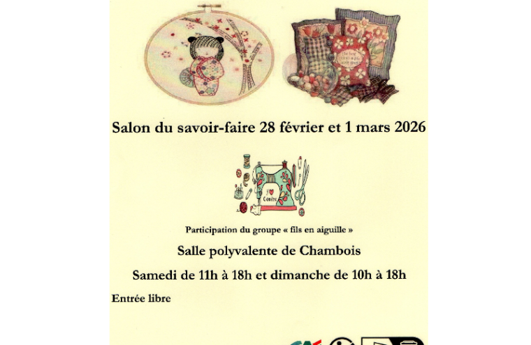 affiche salon savoir faire 6-8