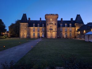 Cour d'honneur du château en 2025